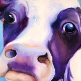 cow portrait (face)
